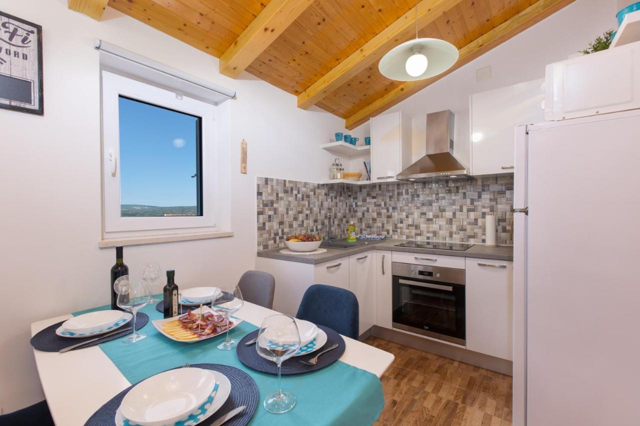 The Rooftop Apartment Punat Exterior foto
